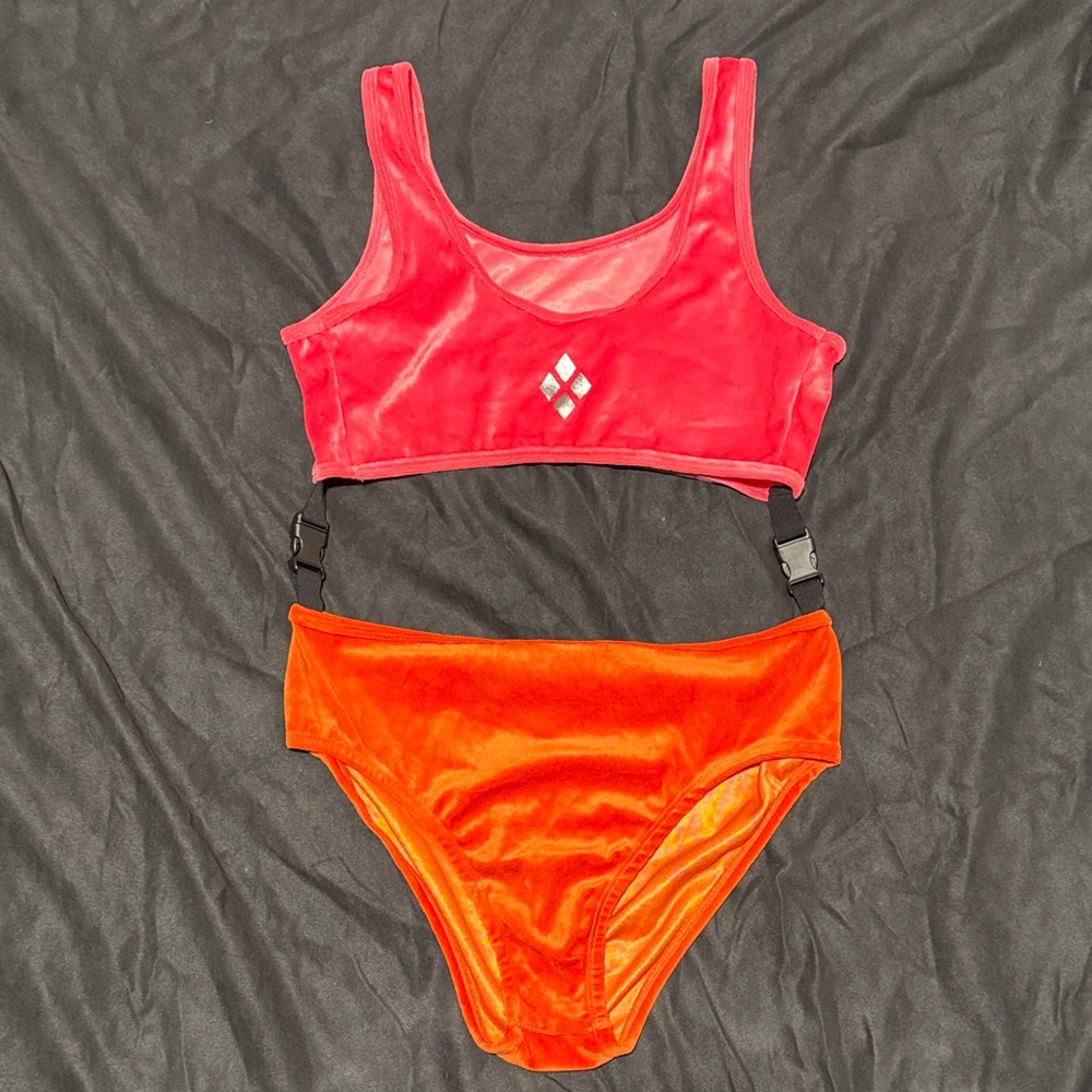 Harley Quinn Birds of Prey Cosplay Bodysuit